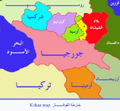 خرائط القوقاز والشيشان_6